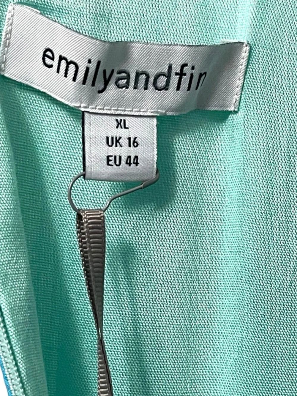 Nwt Emily & Fin Elodie Midi Dress - Marrakech Landscape Xl — image 6 of 8
